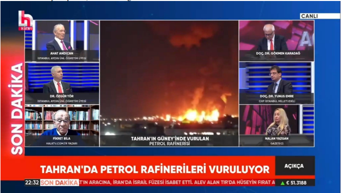 Dr. Özgür Tör Evaluates the Israel–Iran War, Statements from the Parties, and Attacks on Civilian Areas and Oil Facilities