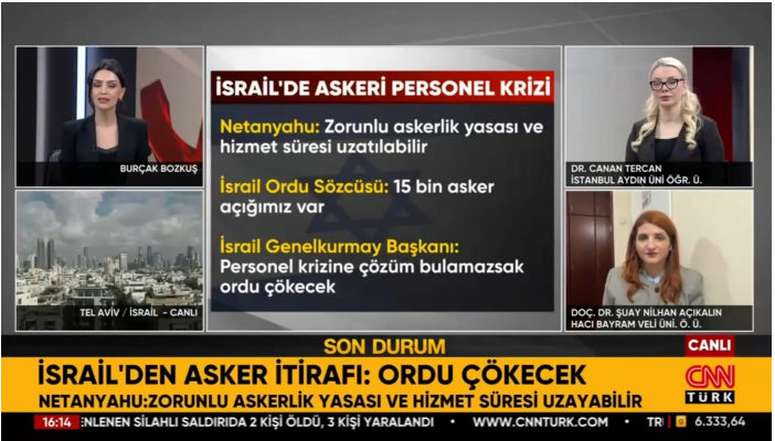 Dr. Canan Tercan Evaluates Possible Syrian Sanctions Against the YPG and Türkiye’s Approach to the Developments