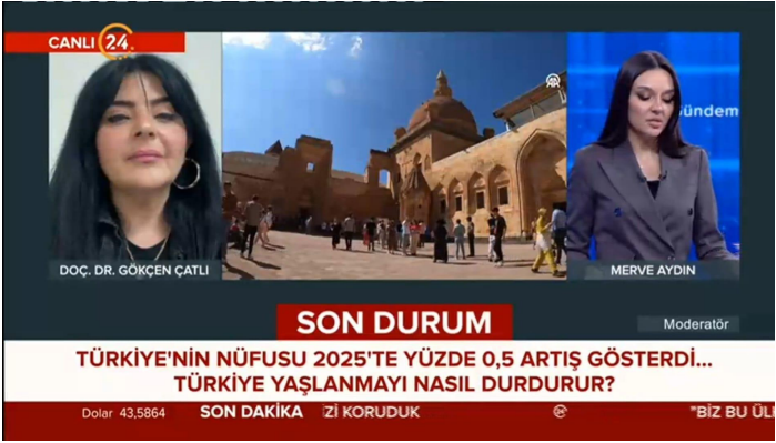 Assoc. Prof. Dr. Gökçen Çatlı Evaluates Declining Population Growth Rates and Their Potential Consequences