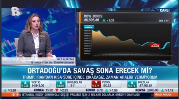 Lecturer Yeliz Albayrak Evaluates the Latest Developments in Syria