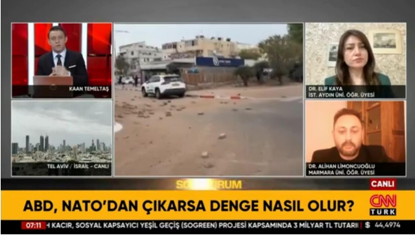 Dr. Elif Kaya Evaluates Developments in Iran and the U.S. Position on the Issue