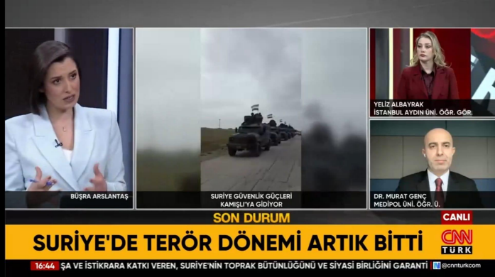 Yeliz Albayrak Evaluates Latest Developments in Syria
