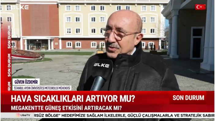 Dr. Güven Özdemir Evaluates Sudden Weather Changes, Rainfall Across the Country, and Upcoming Forecasts