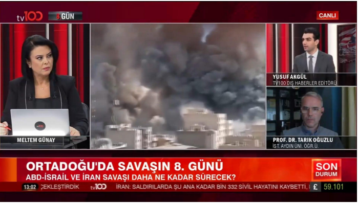 Prof. Dr. H. Tarık Oğuzlu Evaluates the Israel–Iran War, Iran’s Response, and Latest Middle East Developments