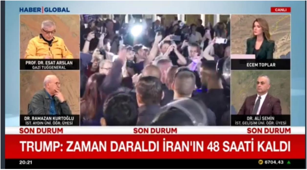 Dr. Ramazan Kurtoğlu Evaluates Escalating Protests in Israel and Their Potential Impact on Regional Politics