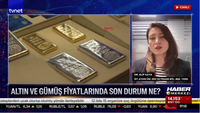 Dr. Elif Kaya Evaluates Gold and Silver Prices Amid Economic Developments