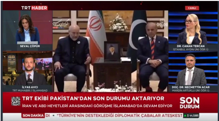 Dr. Canan Tercan Evaluates US-Iran Peace Talks Hosted by Pakistan and Key Issues on the Agenda