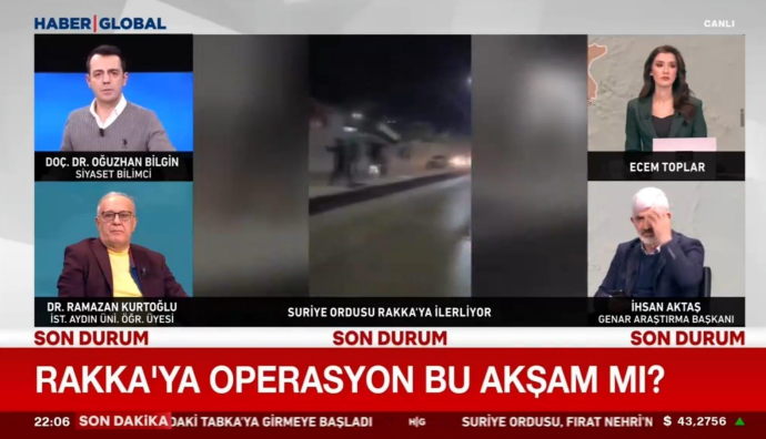 Dr. Ramazan Kurtoğlu Evaluates the Raqqa Campaign