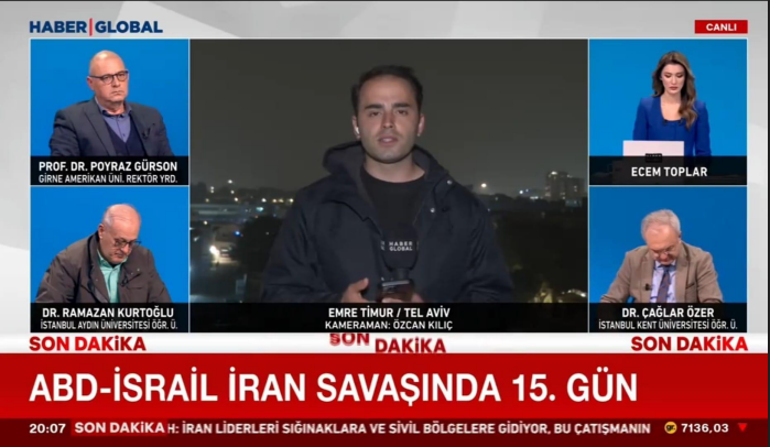 Dr. Ramazan Kurtoğlu Evaluates the Israel–Iran War, Middle East Developments, and Israel’s Ground Operation in Lebanon