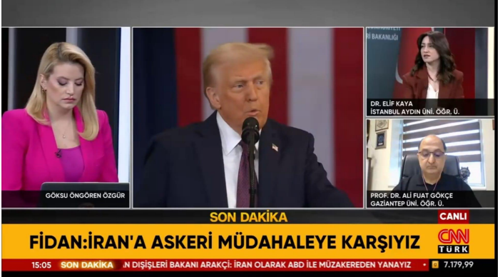 Dr. Elif Kaya Evaluates Economic Developments and Potential Impacts of a Possible Iran Operation