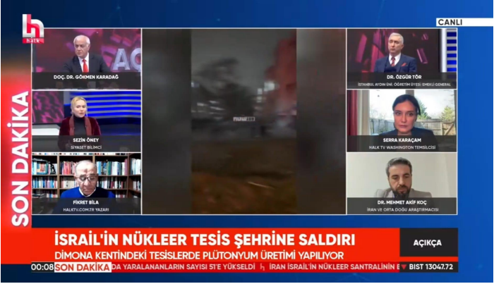 Dr. Özgür Tör Evaluates Iran’s Retaliatory Attacks on Israeli Facilities and Statements from the Parties