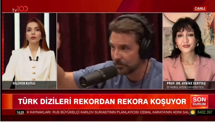 Prof. Dr. Aybike Serttaş Evaluates the International Success of Turkish TV Series
