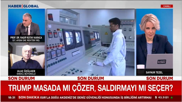 Prof. Dr. R. Kutay Karaca Evaluates US-Iran Talks and Statements from Both Sides
