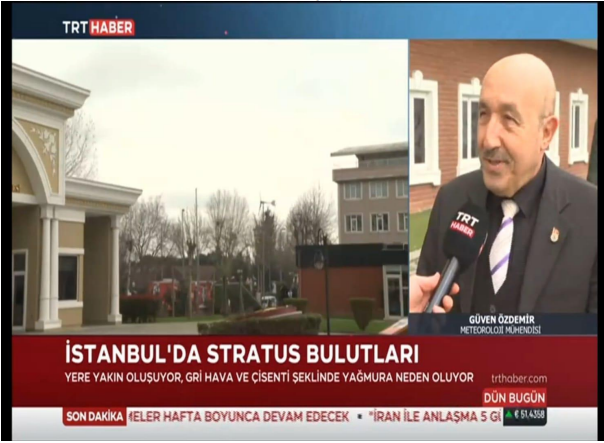 Dr. Güven Özdemir Evaluates Istanbul’s Gray Weather and the Forecast Ahead