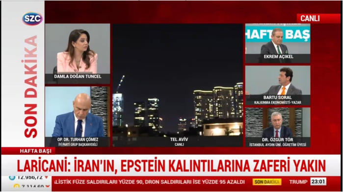 Dr. Özgür Tör Evaluates Iranian Officials’ Statements, Iran’s Countermoves, and Regional Developments After U.S.–Israel Attacks