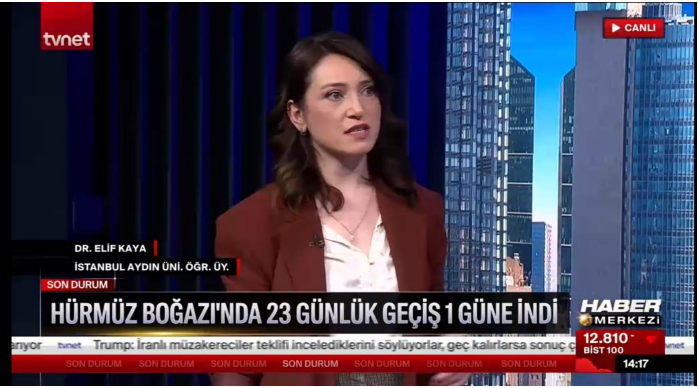 Dr. Elif Kaya Evaluates the Economic Impact of the Iran–Israel–U.S. Conflict and Global Oil Market Developments