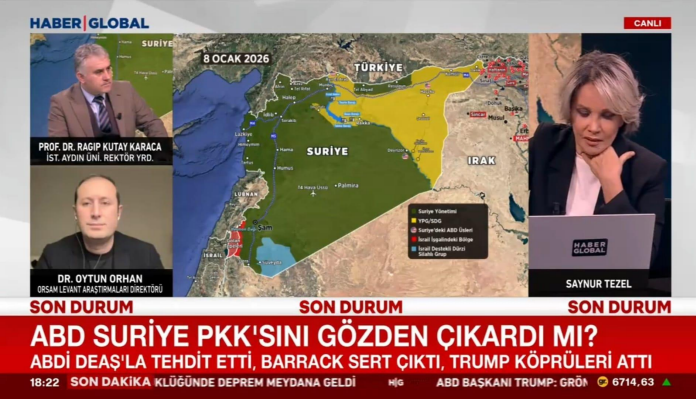 Prof. Dr. R. Kutay Karaca Evaluates the Damascus Government’s Operation Against the YPG and the US Shift in Policy