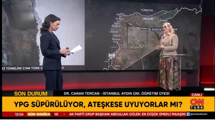 Dr. Canan Tercan Evaluates Developments Following the Syrian Army’s Operation Against the YPG in Aleppo