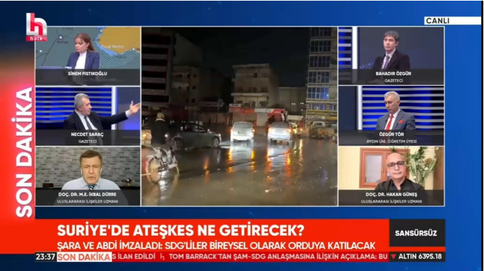 Dr. Özgür Tör Evaluates the Ceasefire in Syria