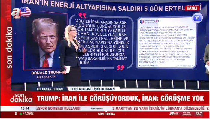 Dr. Canan Tercan Evaluates the Iran–Israel–U.S. War, Trump’s Statements, and Iran’s Denial
