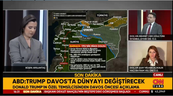 Assoc. Prof. Dr. Cem Oğultürk Evaluates Davos 2026 Statements, Trump’s Greenland Remarks, and EU Responses