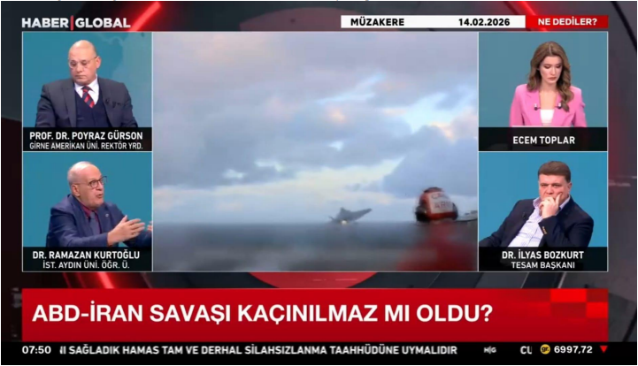 Dr. Ramazan Kurtoğlu Evaluates U.S.–Iran Tensions, Negotiations, and Statements