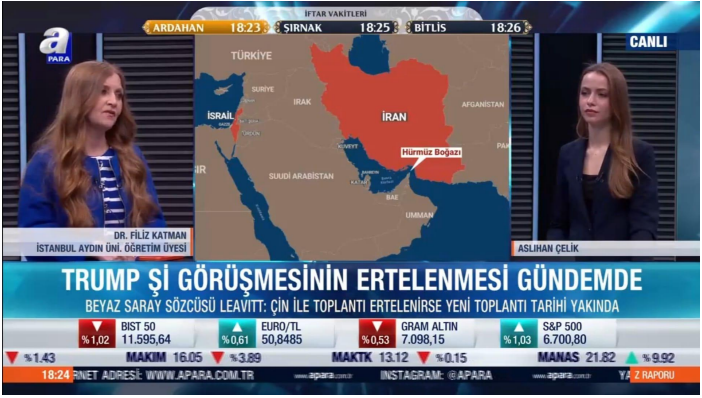 Dr. Filiz Katman Evaluates Trump’s Statements on Iran, Iran’s Denial, and Latest Regional Developments