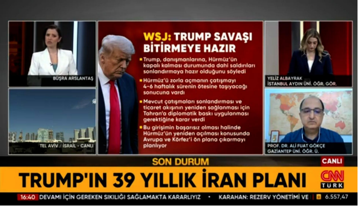 Lecturer Yeliz Albayrak Evaluates the Latest Developments in the U.S.–Israel–Iran Conflict and the Implications of Trump’s Middle East Plan