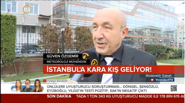 Dr. Güven Özdemir Evaluates the Cold Weather Front and Heavy Snowfall Forecast