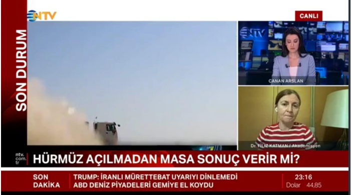 Dr. Filiz Katman Evaluates US-Iran Tensions and Prospects for Renewed Talks