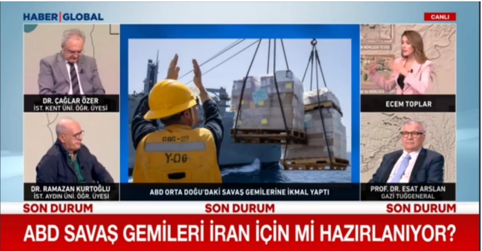 Dr. Ramazan Kurtoğlu Evaluates the Iran-US Conflict, US Naval Deployment, and Regional Tensions