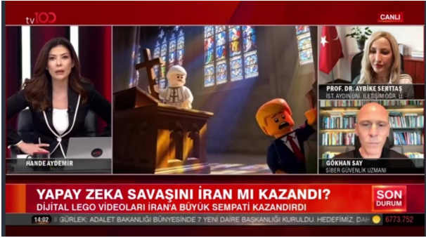 Prof. Dr. Aybike Serttaş Evaluates the Impact of Social Media on War