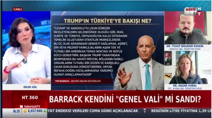 Trump’s Dismissal of Tom Barrack: Implications for the Middle East and US Policy