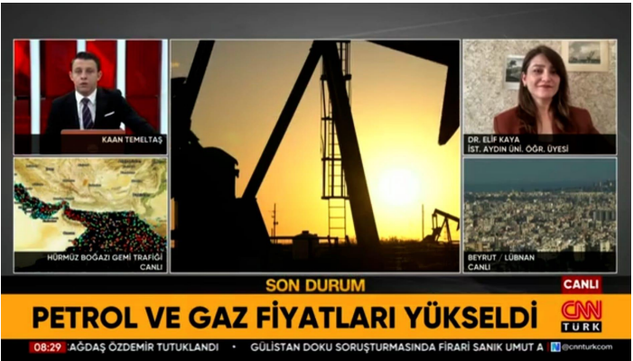 Dr. Elif Kaya Evaluates the Economic Impact of the Iran–US Conflict and Rising Oil Prices