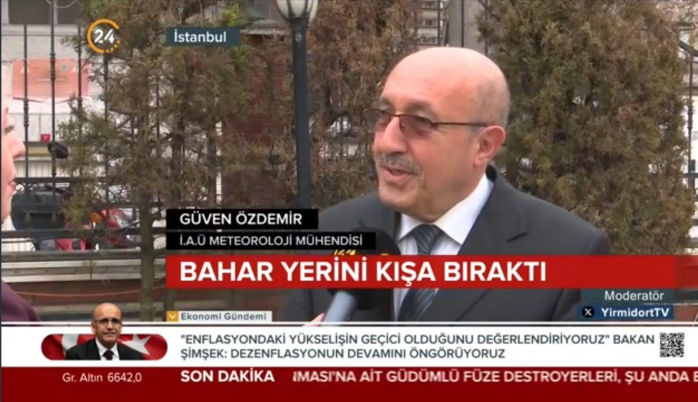 Dr. Güven Özdemir Evaluates the Cold Start to May, Below-Normal Temperatures, and Upcoming Weather Conditions