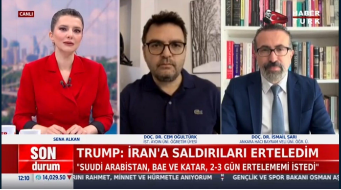 Assoc. Prof. Dr. M. Cem Oğultürk Evaluates US-Iran Tensions and the Possibility of Diplomatic Talks Between the Parties