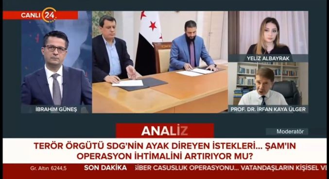 Öğretim Görevlimiz Yeliz Albayrak, Suriye'deki Son Gelişmeleri Değerlendirdi