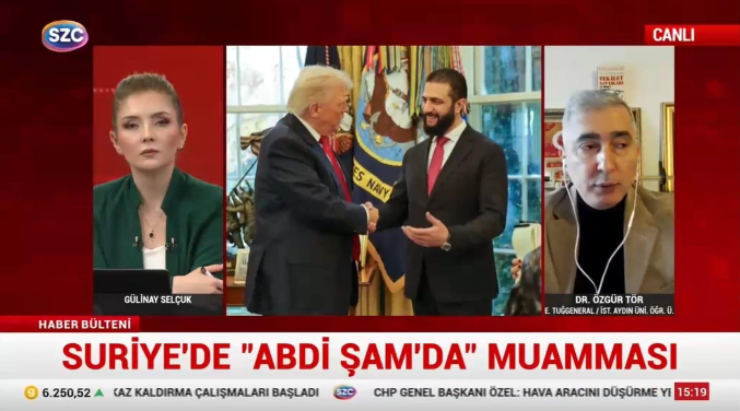 Öğretim Üyemiz Dr. Özgür Tör, Suriye'deki Son Gelişmeleri Değerlendirdi