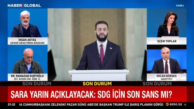 Öğretim Üyemiz Dr. Ramazan Kurtoğlu, Suriye'deki Son Gelişmeleri Değerlendirdi