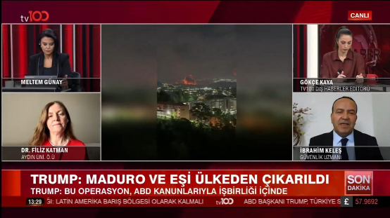 Öğretim Üyemiz Dr. Filiz Katman, Venezuela'daki Son Gelişmeleri Değerlendirdi