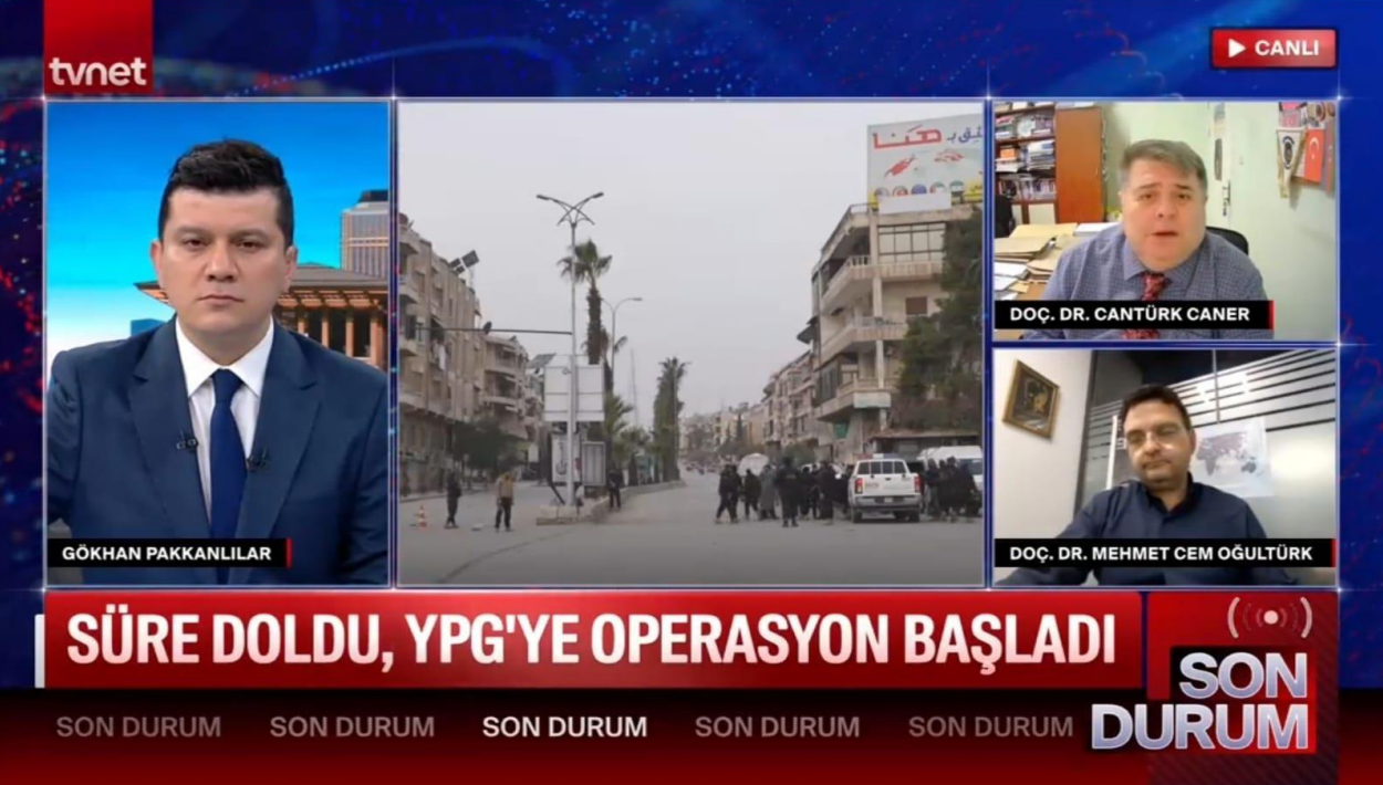 Öğretim Üyemiz Doç. Dr. Cem Oğultürk, Halep'te Başlatılan Operasyonu Değerlendirdi
