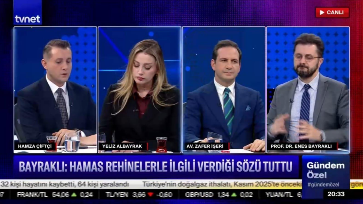 Öğretim Görevlimiz Yeliz Albayrak, İsrail-Filistin Gerilimini Değerlendirdi