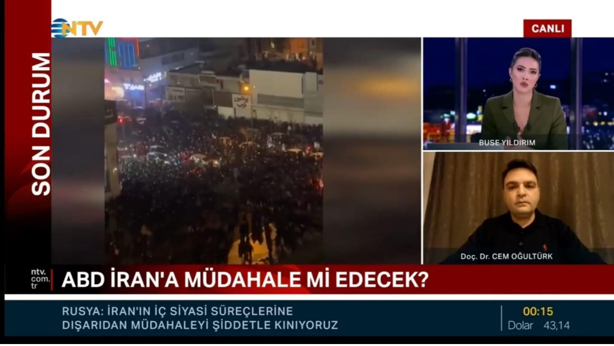 Öğretim Üyemiz Doç. Dr. Cem Oğultürk, Halep'teki Operasyon ve Son Gelişmeleri Değerlendirdi
