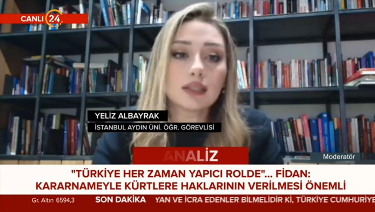 Öğretim Görevlimiz Yeliz Albayrak, Şam Yönetimi ile SDG Arasındaki Anlaşmayı Değerlendirdi