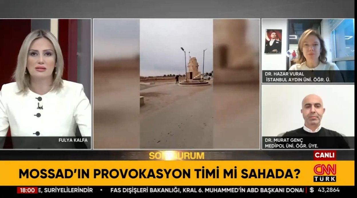 Öğretim Üyemiz Dr. Hazar Vural, Şam Yönetimi ile SDG Arasındaki Anlaşmayı Değerlendirdi