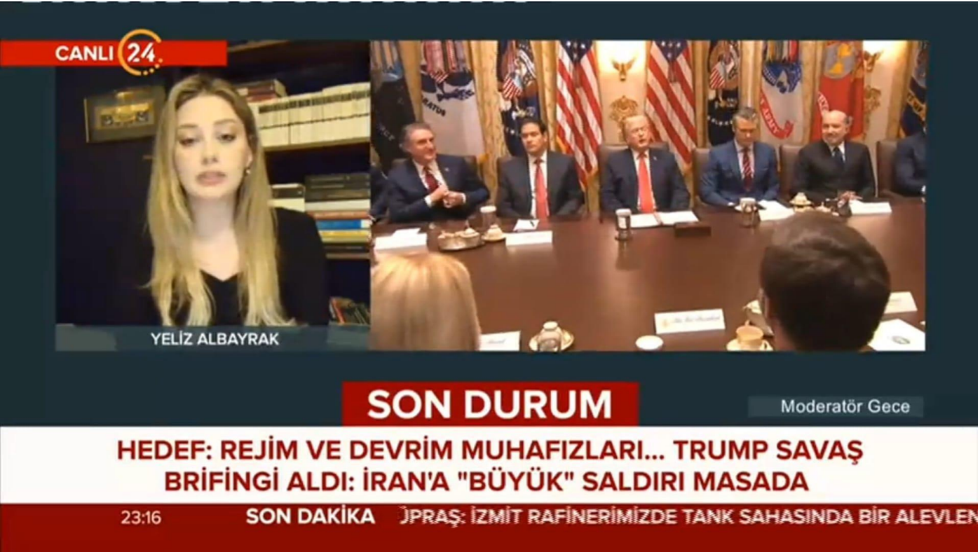 Öğretim Görevlimiz Yeliz Albayrak, ABD-İran Gerilimini Değerlendirdi