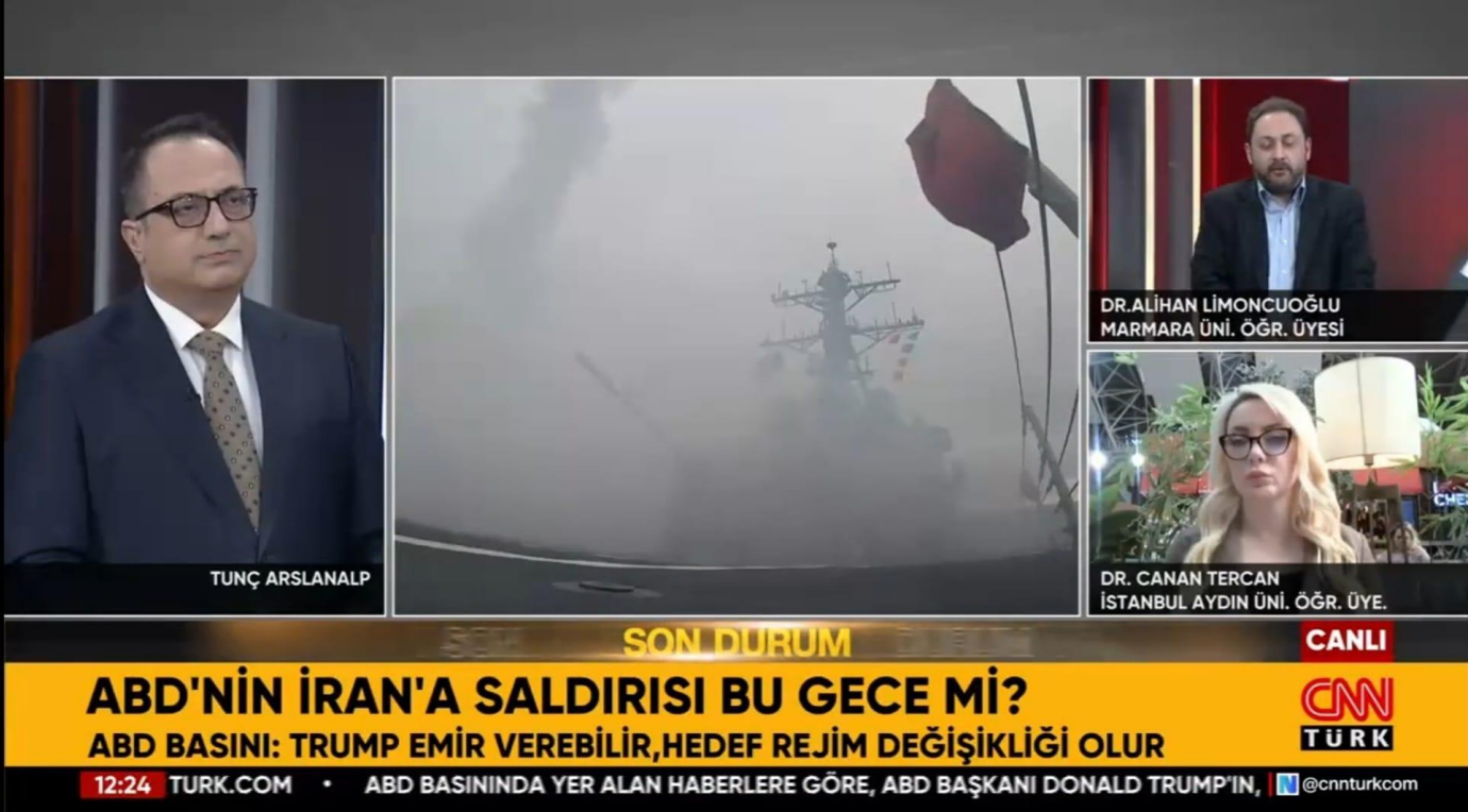 Öğretim Üyemiz Dr. Canan Tercan, Olası ABD-İran Gerilimini Değerlendirdi