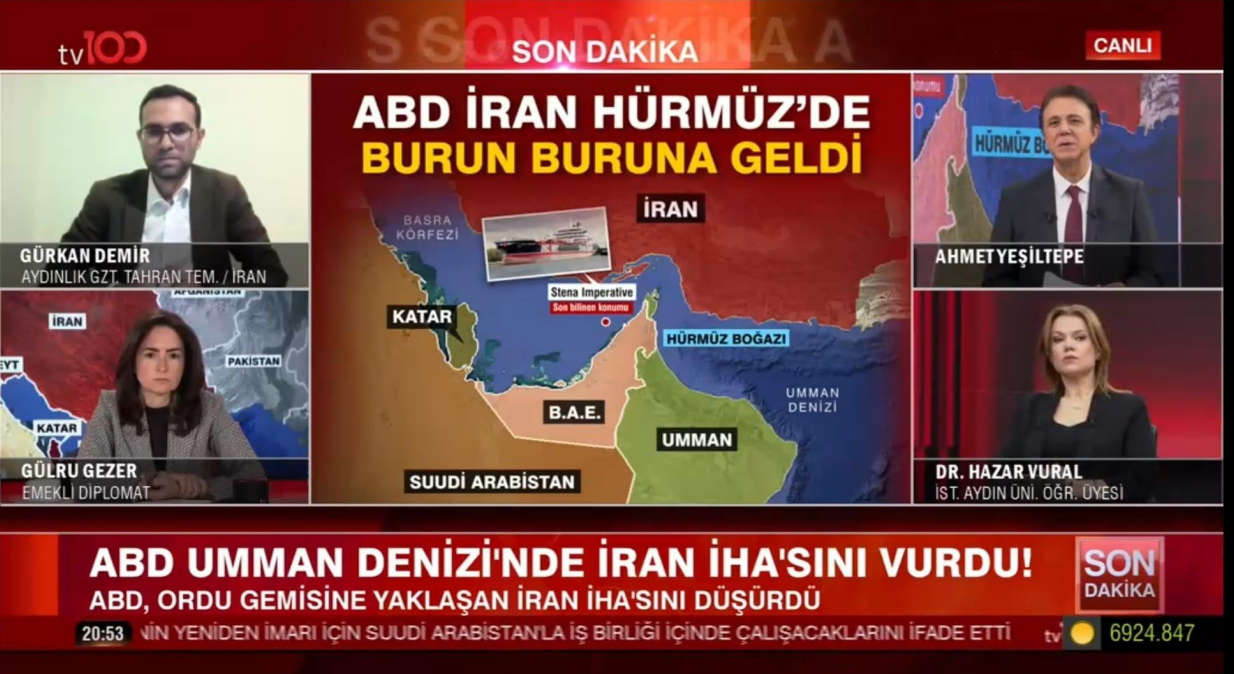 Öğretim Üyemiz Dr. Hazar Vural, ABD-İran Gerilimini Değerlendirdi