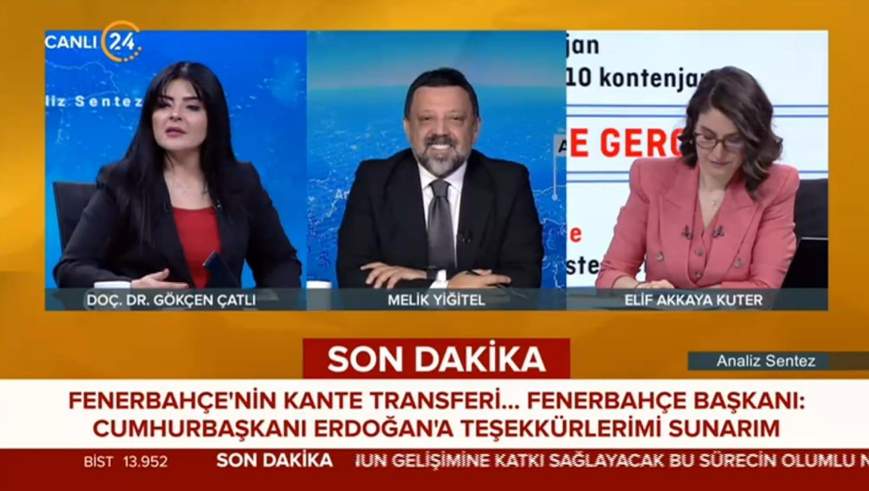 Öğretim Üyemiz Doç. Dr. Gökçen Çatlı, TÜİK Nüfus Verilerini Değerlendirdi