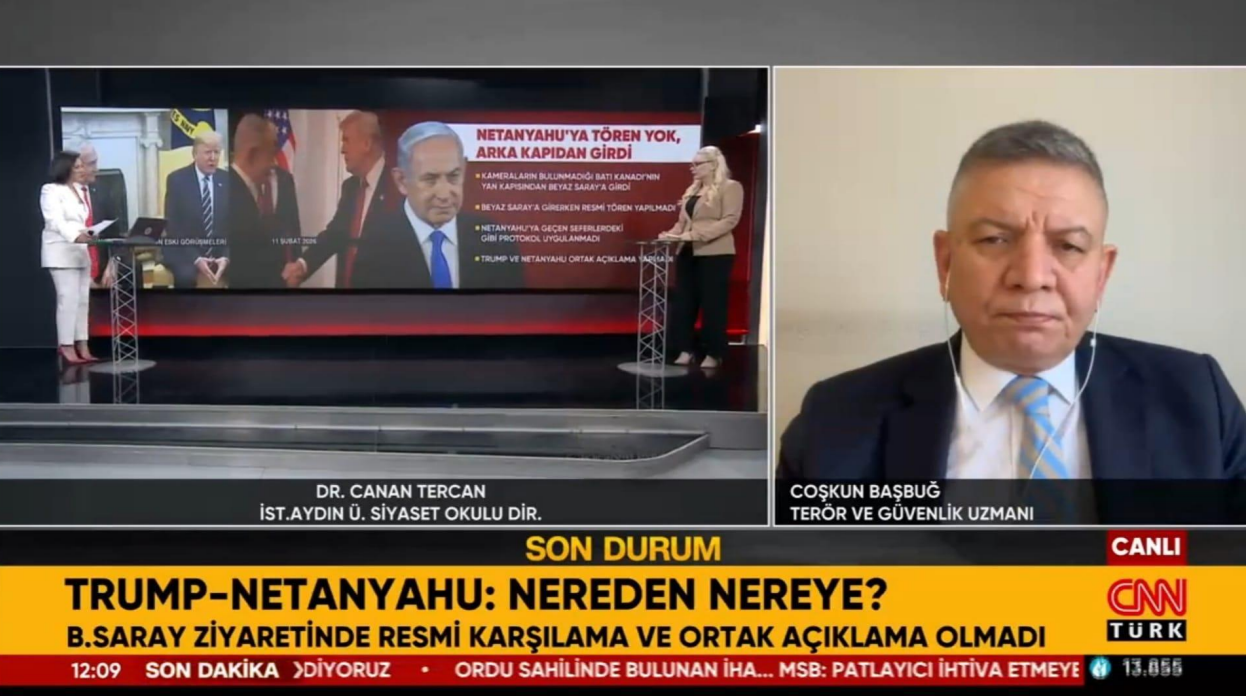 Öğretim Üyemiz Dr. Canan Tercan, Trump-Netanyahu Görüşmesini Değerlendirdi